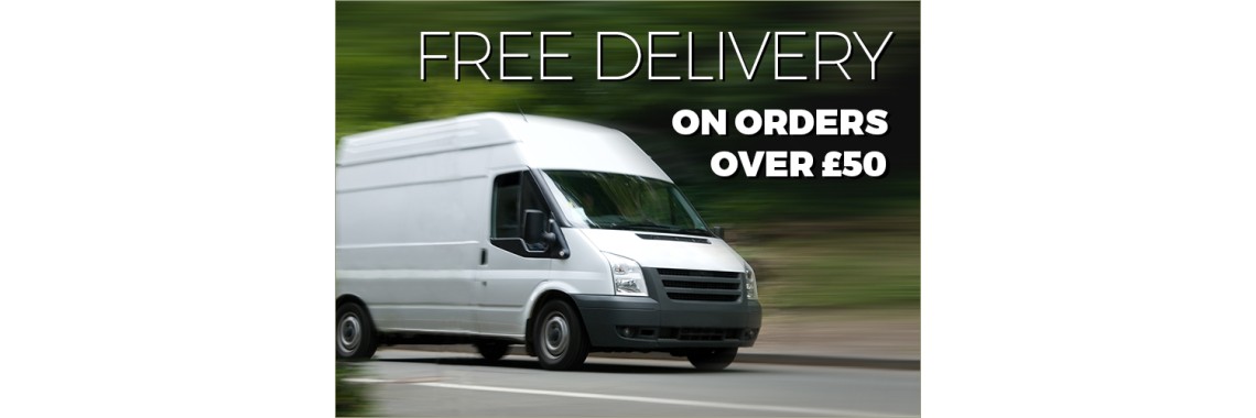 Free Delivery Over 50