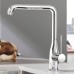 Mixer Tap Single Lever Monobloc Grohe Essence Contemporary Brushed hard graphite Grohe model 30 269 AL0