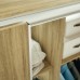 Profile Handle Cabinet Wide Grip Aluminium Saane Silver finish length 2500 mm