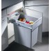 Pull Out Waste Bin 40 Litres Hailo Easy-Cargo Installation behind hinged doors For cabinet width min. 400 mm