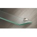 Shelf Support Clamp Design Screw Fixing for 8-10 mm Glass and Wood Thickness Stainless steel