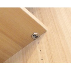 Connector Housing Zinc Alloy Rafix-20 With tightening element For wood thickness from 16 mm dim. A 8.0 mm drilling depth X 12.7+0.2 mm bright (unfinished)