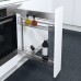 Storage Basket Set for Cabinet Width 150-300 mm Vauth-Sagel VS SUB Side Vauth-Sagel by Häfele Basket width 89 mm height 75 mm saphir mesh chrome wire