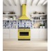 Chimney Hood 900 mm Smeg Portofino KPF9YW - Yellow