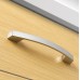 Bow Handle Aluminium Fixing Centres 128-160 mm Florence Brushed nickel fixing centres 160 mm
