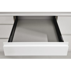 Drawer Back 157 mm High for Matrix Box P System Pan and Solid Side Drawers For cabinet width 1000 mm width 902 mm anthracite finish