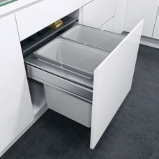 Waste Bin System Vauth-Sagel VS ENVI Fit For cabinet width 600 mm 2x 28 litre bins
