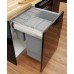 Economic Lid Cover Plate for One2five and One2Seven Waste Bin System For cabinet width 300 mm dark grey