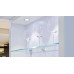 LED Glass Edge Light 12 V 25 x 40 mm Rated IP20 Loox LED 2019 For use with 6-12 mm glass shelves Daylight white 6000 K
