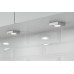 Bezel for Surface Mounting Loox LED 2025/2026 Round Stainless steel coloured