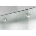 Bezel for Surface Mounting Loox LED 2025/2026 Round Stainless steel coloured