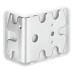 Universal Bracket Steel for System Varianta 32 Series-Drilled Holes Steel Bright galvanized