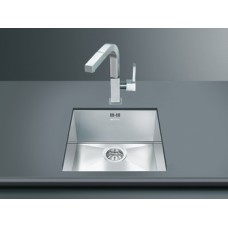 Sink Single Bowl Smeg Quadra VSTQ40-2 Stainless steel sink under mount