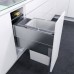 Pull Out Waste Bin 400 mm Vauth-Sagel VS ENVI Space XX Pro S / Pro With synchronised over extension runners For cabinet width 400 mm depth 476 mm 1x 44 litres - silver