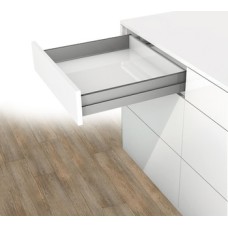 Drawer Set 90 mm High Length 270-500 mm Nova Pro Scala Length 350 mm loading bearing capacity 40 kg silver