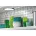 LED Downlight 24 V Rated IP20 Ø 180 mm Loox LED 3023 Plastic Cool white 4000 K
