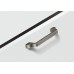 D Pull Handle Zinc Alloy Fixing Centres 128 mm Theodore Height 30 mm Antique brass finish