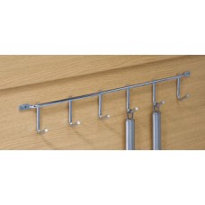 Row of Hooks for Hanging Utensils or Cups Hole centres 400 mm