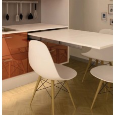 Pull-out table fitting self-supporting LUNCH For cabinet width 1200 mm