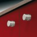 Knob Stainless Steel Ø 18-28 mm Acer Ø 18 mm height 23 mm