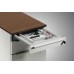 Stationery Tray for Variant C + For office supplies Black RAL 9011 finish