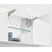 Single Door Flap Fitting Complete Set Free Flap 1.7 107° opening angle Model C anthracite cover caps