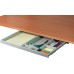 Extending Pencil Tray for Undermounting Plastic Light grey finish