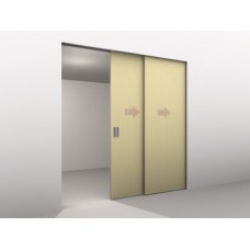 Fitting Set Add-On System for Sliding Interior Doors Hawa-Telescopic 80/2 Top hung system For 2 doors