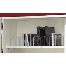 Record Divider Bar Height 192 mm Steel Galvanised steel finish