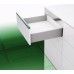 Drawer Sides 121 mm High Steel Vionaro Length 400 mm graphite