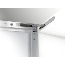 Concealed Hinge 105° Full Overlay Mounting Tiomos H AL For aluminium framed doors Nickel plated