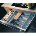 Plastic Cutlery Insert for Nominal Depth 500 mm for Cabinet Width 300-1000 mm With horizontal cutlery compartments Size 45/60 for cabinet width 450 mm