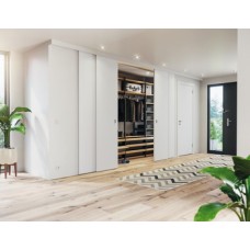Fitting Set Add On System for Sliding Interior Doors Hawa-Telescopic 40/4 Top hung system For 4 doors