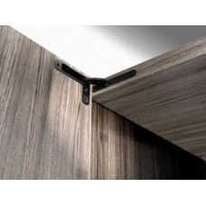 Concealed Hinge 105° Full Overlay Mounting Tiomos H For cabinet thickness min. 18 mm Nickel plated