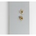 Cabinet Repair Plates for Mounting Hinge Plates with Pre-Mounted Euro Screws Bright zinc plated