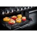Range Cooker Electric Induction 1100 mm Rangemaster Encore Deluxe 110 Black with chrome trim - EDL110EIBL/C