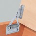 Bench Seat Hinge with Spring Steel For seat tops weighing 8 kg or 12 kg max Weight 12 kg blue zinc galvanized spring