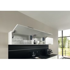 Single Door Flap Fitting Complete Set Free Flap 1.7 107° opening angle Model A anthracite cover caps
