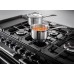 Range Cooker Dual Fuel 1100 mm Rangemaster Encore Deluxe 110 Ivory with chrome trim - EDL110DFFIV/C