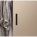 Inset Handle Zinc Alloy 160 mm Cubic Matt black