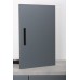 Inset Handle Zinc Alloy 160 mm Cubic Matt black
