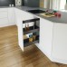 Storage Basket Set for Cabinet Width 300 mm Vauth-Sagel VS SUB Side Basket width 220 mm height 80 mm planero lava grey