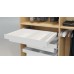 Designer Panel for Pull Out Frame Häfele Dresscode Width B 912 mm for cabinet width 1000 mm traffic white RAL 9016