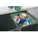 Waste Bin System with Matrix Box P Drawer Sides and Runners Ninka One2Five For cabinet width 500 mm 2 x 32L bins