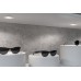 Bezel for Recess Mounting Loox LED 2025/2026 Round Stainless steel coloured