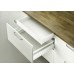 Front Panel Holder for VIS Internal Drawer Matrix Box P For 92 mm drawer side height Metallic anthracite