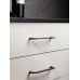D Pull Handle Zinc Alloy Fixing Centres 64-320 mm Curly Matt black - fixing centres 160 mm