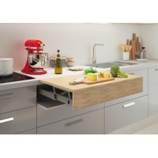  Pull Out Worktop Self-supporting OPLÀ TOP   For cabinet width 1200 mm