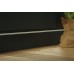 Aluminium Profile for Recess Mounting Loox5 LED Flexible Strip Lights 1104 Length 3000 mm depth 11.5 mm diffuser width 8 mm Black