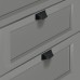 Cup Pull Handle Zinc Alloy Fixing Centres 96 mm Augusta Polished nickel